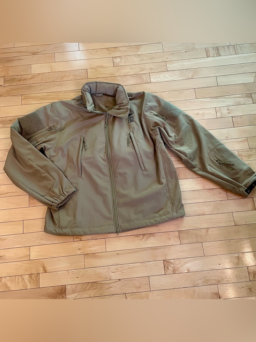 Rothco Nine Line Taupe Concealed Carry Tactical Soft Shell Jacket Hood Men’s 3X